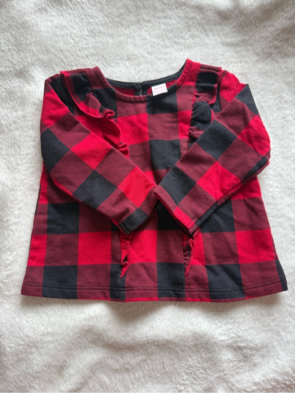 Joe Fresh Baby Girl Plaid Top